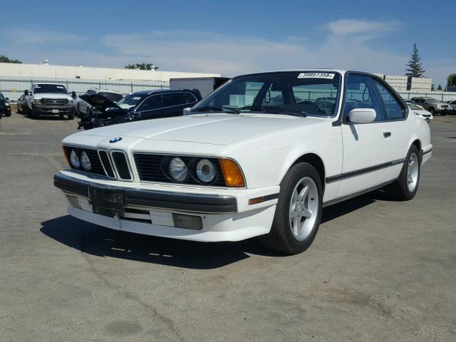 WBAEC8418K3268646 - 1989 BMW 635 CSI AU WHITE photo 2