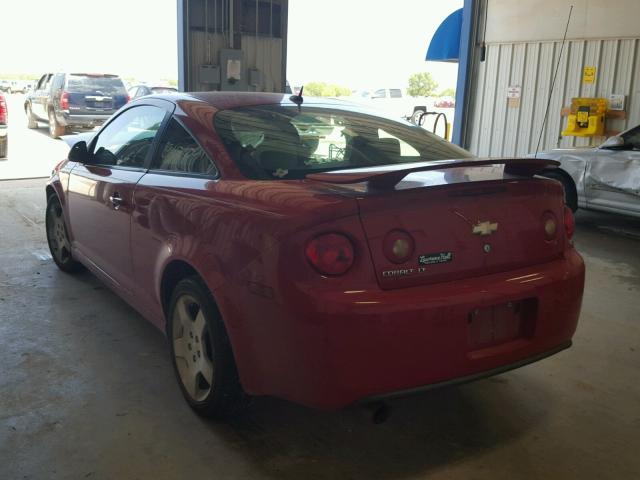 1G1AF1F58A7188621 - 2010 CHEVROLET COBALT 2LT RED photo 3