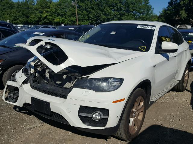 5UXFG2C54CL778134 - 2012 BMW X6 XDRIVE3 WHITE photo 2