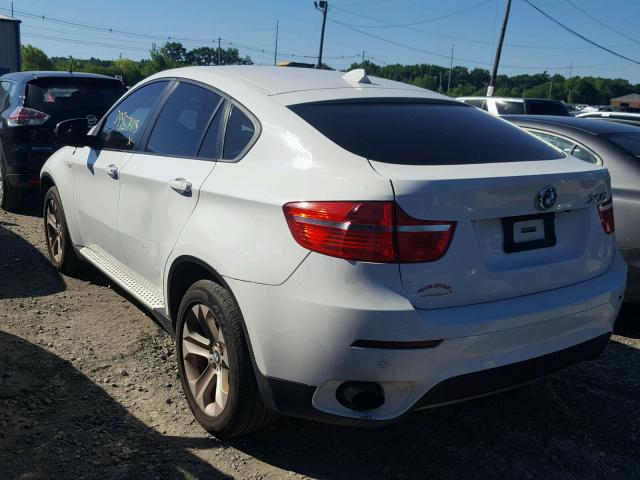 5UXFG2C54CL778134 - 2012 BMW X6 XDRIVE3 WHITE photo 3