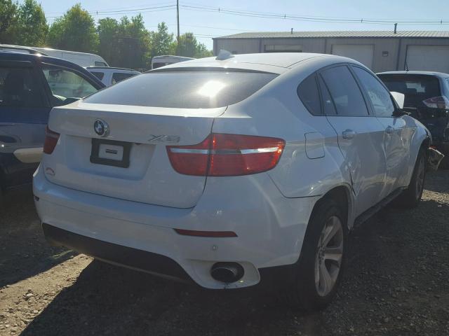 5UXFG2C54CL778134 - 2012 BMW X6 XDRIVE3 WHITE photo 4