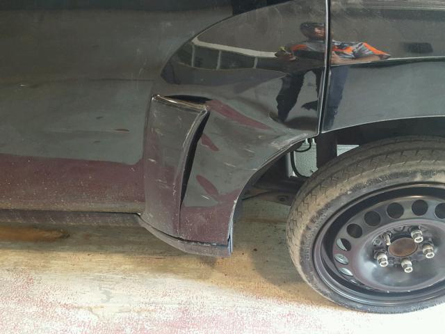 3GNDA13D26S524861 - 2006 CHEVROLET HHR LS BLACK photo 9