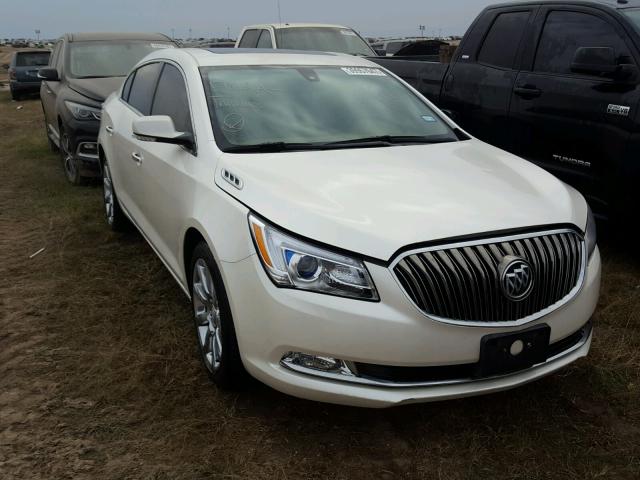 1G4GD5G35EF174808 - 2014 BUICK LACROSSE P WHITE photo 1