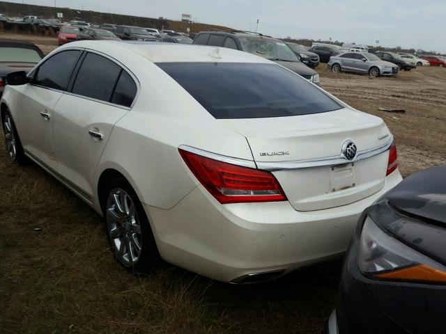 1G4GD5G35EF174808 - 2014 BUICK LACROSSE P WHITE photo 3