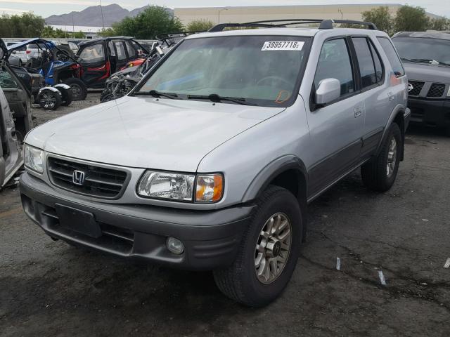 4S6CK58W314402198 - 2001 HONDA PASSPORT E SILVER photo 2