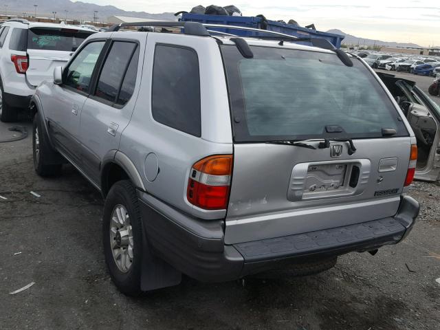 4S6CK58W314402198 - 2001 HONDA PASSPORT E SILVER photo 3