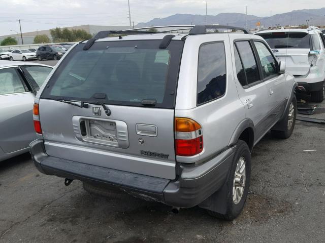 4S6CK58W314402198 - 2001 HONDA PASSPORT E SILVER photo 4