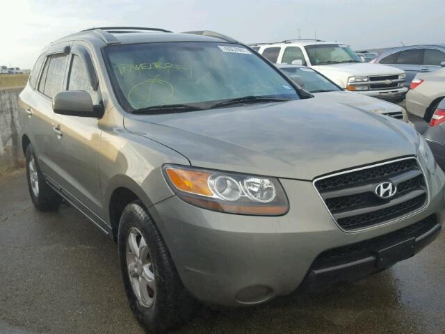 5NMSG13D87H121605 - 2007 HYUNDAI SANTA FE G GRAY photo 1