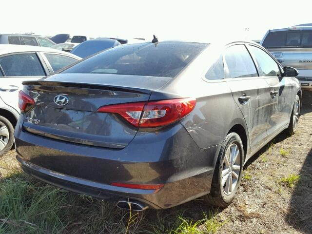 5NPE24AF8GH289832 - 2016 HYUNDAI SONATA SE BROWN photo 4