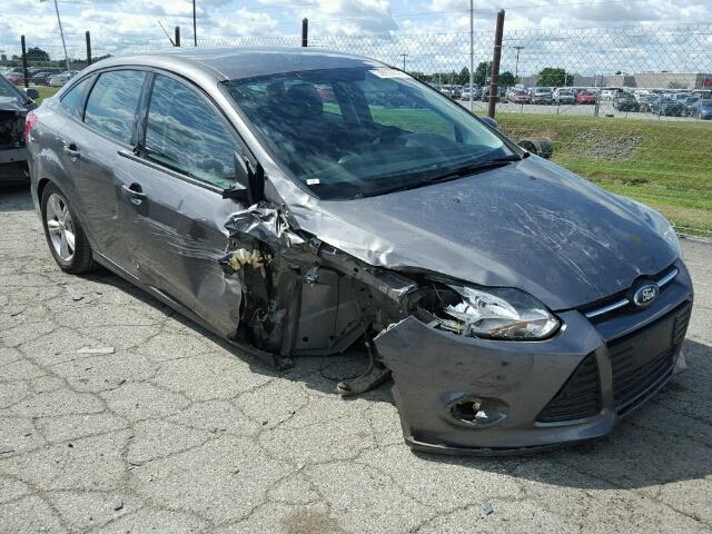 1FADP3F28EL280866 - 2014 FORD FOCUS GRAY photo 1