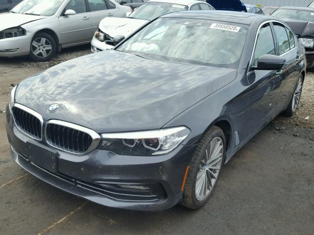 WBAJA7C52JWC75398 - 2018 BMW 530 XI BLACK photo 2