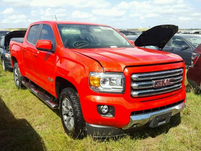 1GTG5BE35F1141132 - 2015 GMC CANYON RED photo 1