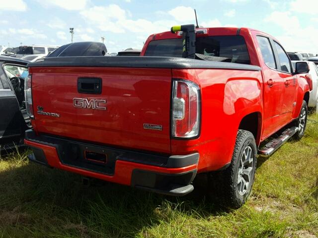 1GTG5BE35F1141132 - 2015 GMC CANYON RED photo 4