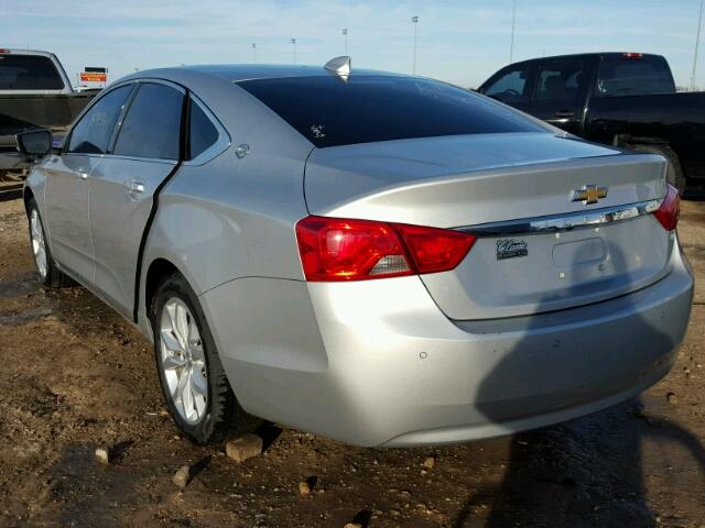 2G1105SA6G9152901 - 2016 CHEVROLET IMPALA LT SILVER photo 3