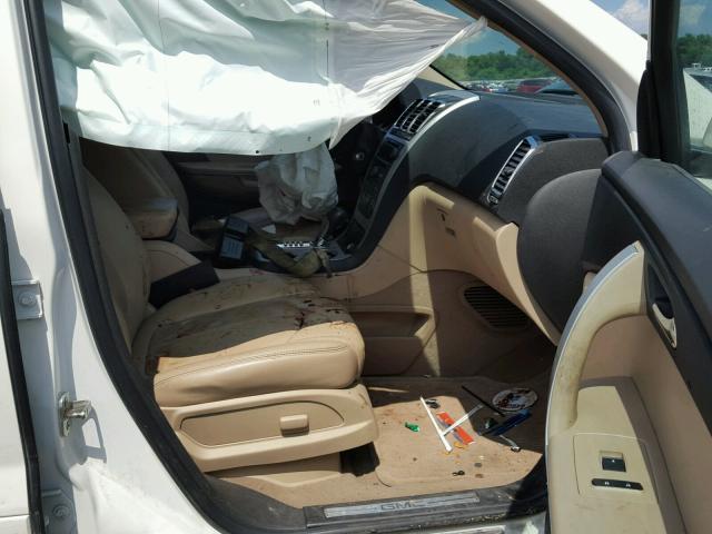 1GKLVMED3AJ181208 - 2010 GMC ACADIA SLT 白色 照片 5