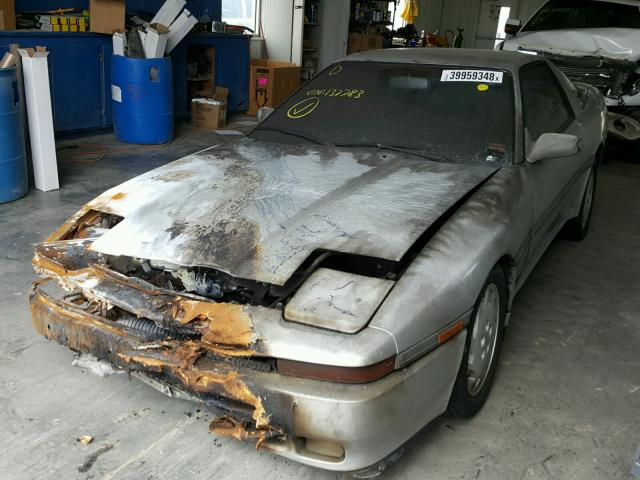 JT2MA71M9L0137783 - 1990 TOYOTA SUPRA SILVER photo 2