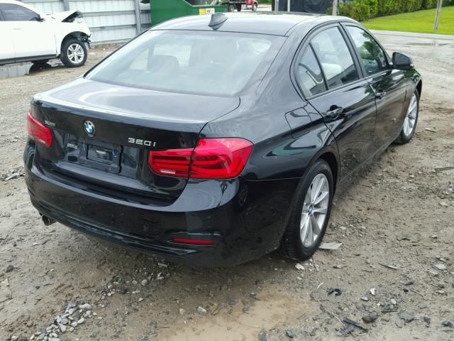 WBA8A3C52JA357701 - 2018 BMW 320 XI BLACK photo 4