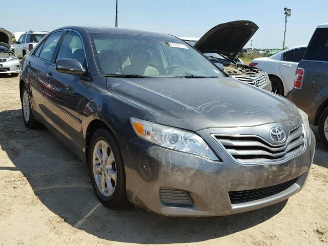 4T1BF3EKXBU660105 - 2011 TOYOTA CAMRY BASE GRAY photo 1
