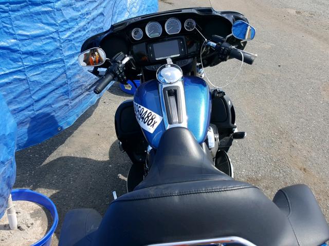 1HD1KEL15EB615671 - 2014 HARLEY-DAVIDSON FLHTK ELEC 蓝色 照片 5