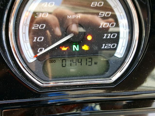 1HD1KEL15EB615671 - 2014 HARLEY-DAVIDSON FLHTK ELEC 蓝色 照片 8