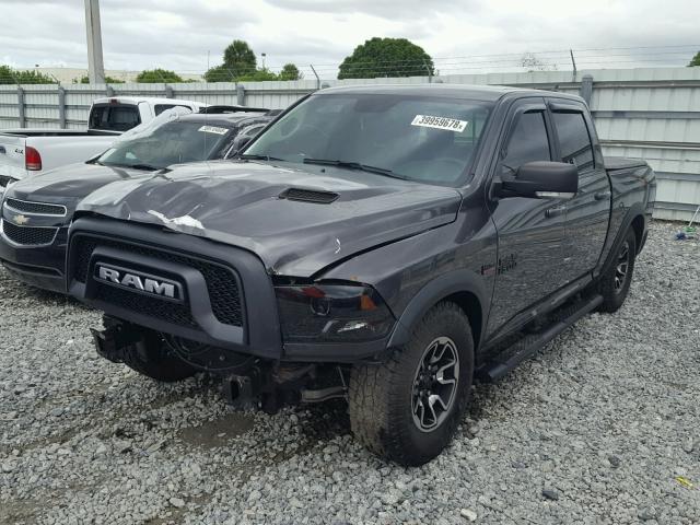 1C6RR7YT8GS358201 - 2016 RAM 1500 REBEL შავი ფოტო 2