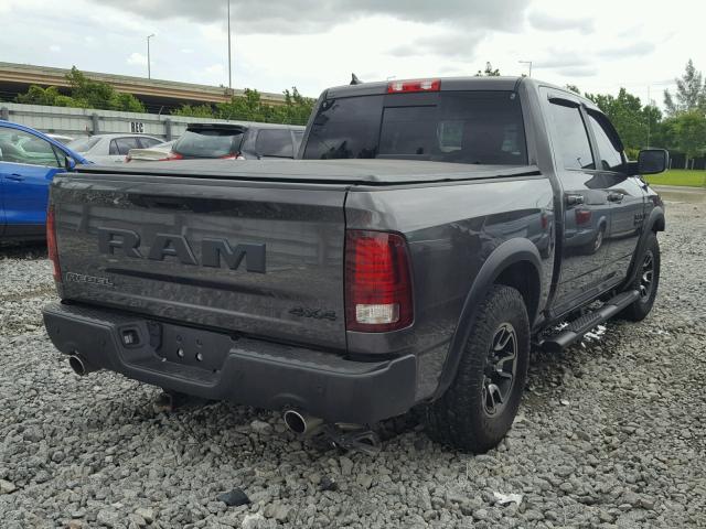 1C6RR7YT8GS358201 - 2016 RAM 1500 REBEL შავი ფოტო 4