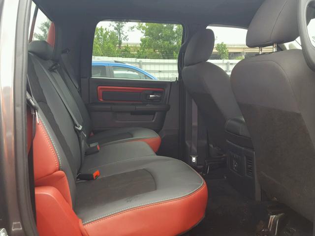 1C6RR7YT8GS358201 - 2016 RAM 1500 REBEL შავი ფოტო 6