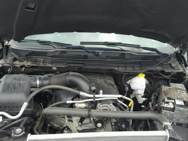 1C6RR7YT8GS358201 - 2016 RAM 1500 REBEL შავი ფოტო 7