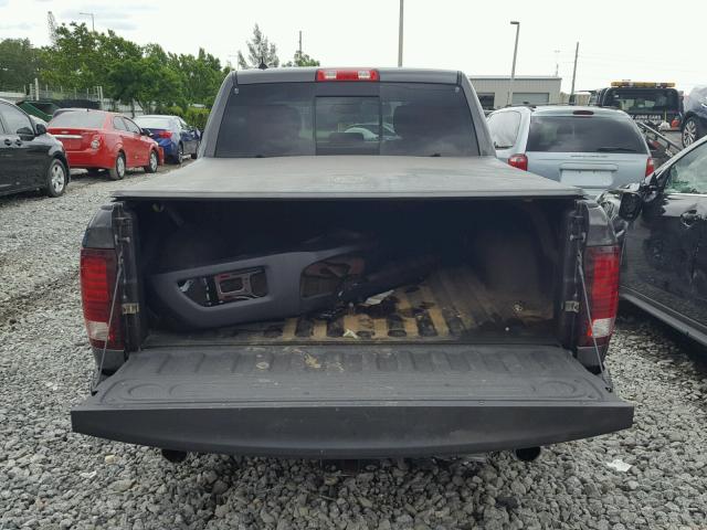 1C6RR7YT8GS358201 - 2016 RAM 1500 REBEL შავი ფოტო 9