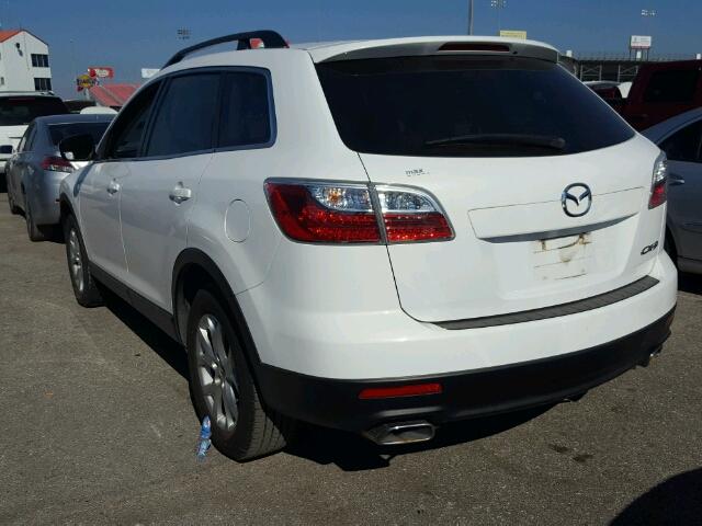 JM3TB2CA6B0320201 - 2011 MAZDA CX-9 WHITE photo 3