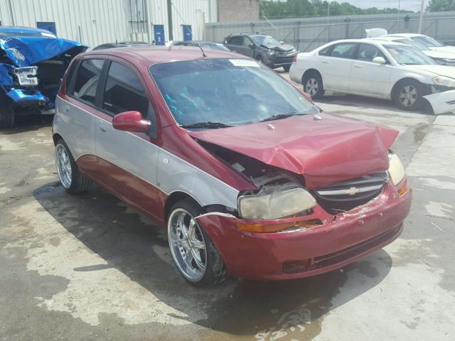 KL1TD666X8B119925 - 2008 CHEVROLET AVEO BASE Екі түсті фото 1