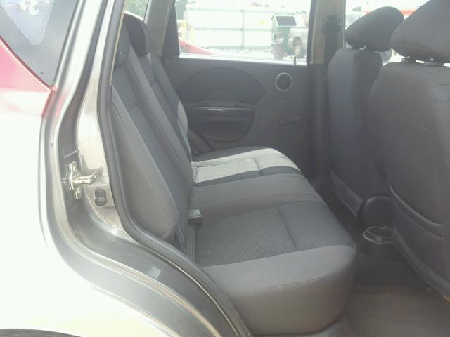 KL1TD666X8B119925 - 2008 CHEVROLET AVEO BASE Екі түсті фото 6