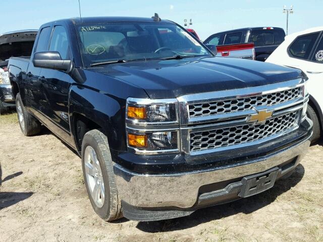 1GCRCREH0FZ276524 - 2015 CHEVROLET SILVERADO BLACK photo 1