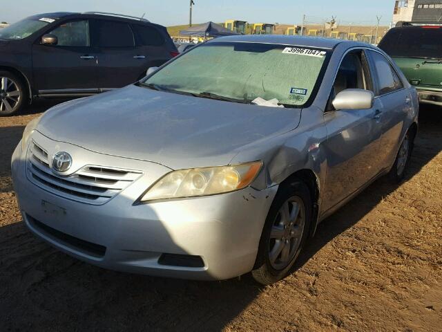 4T1BE46K97U131954 - 2007 TOYOTA CAMRY NEW SILVER photo 2