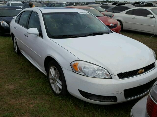 2G1WC5E34E1190276 - 2014 CHEVROLET IMPALA LIM WHITE photo 1