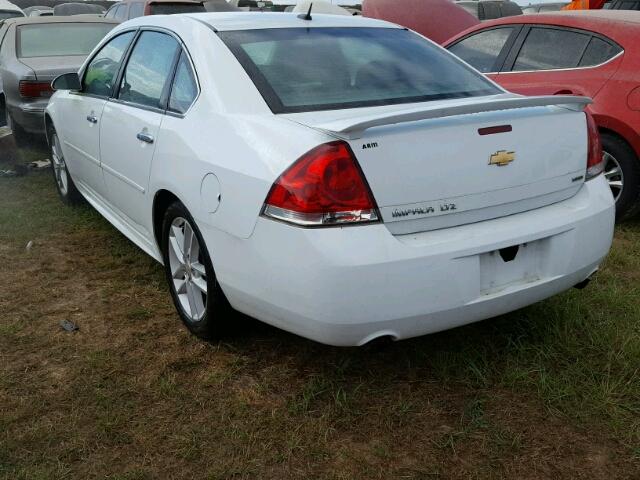 2G1WC5E34E1190276 - 2014 CHEVROLET IMPALA LIM WHITE photo 3