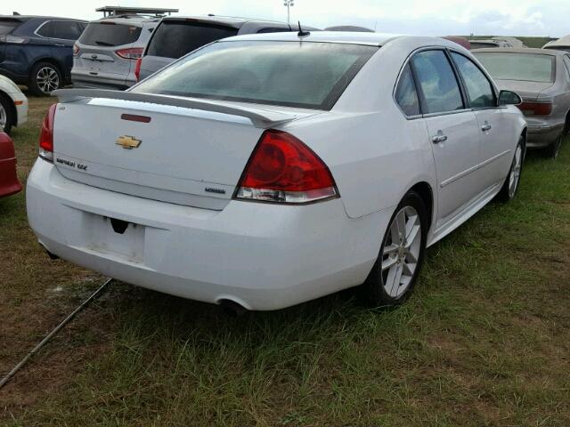 2G1WC5E34E1190276 - 2014 CHEVROLET IMPALA LIM WHITE photo 4