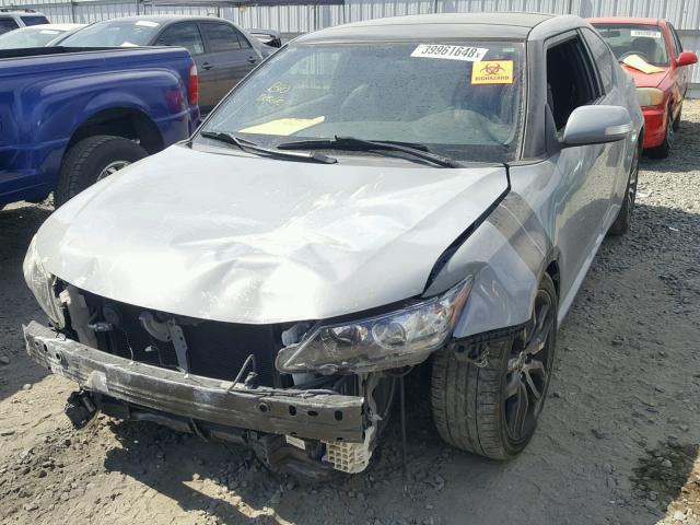 JTKJF5C79D3059053 - 2013 TOYOTA SCION TC 银色 照片 2