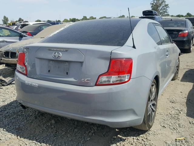 JTKJF5C79D3059053 - 2013 TOYOTA SCION TC 银色 照片 4