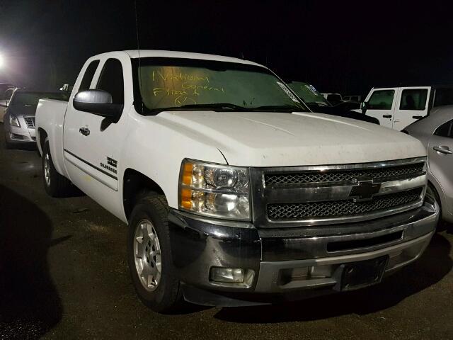 1GCRCSE08CZ183442 - 2012 CHEVROLET SILVERADO WHITE photo 1