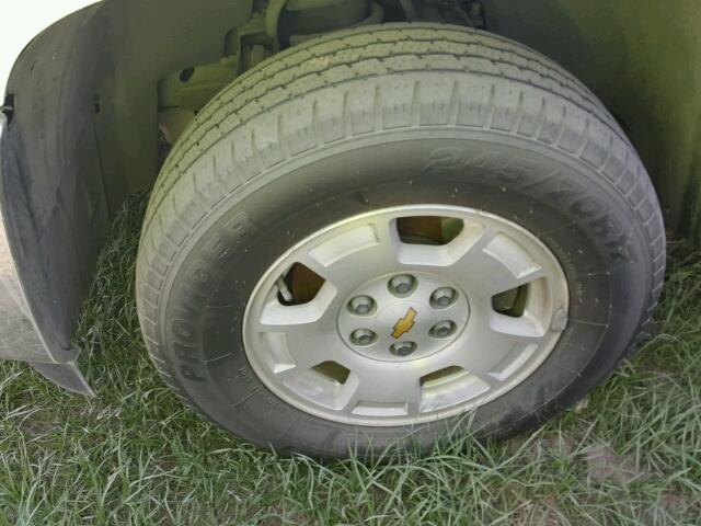 1GCRCSE08CZ183442 - 2012 CHEVROLET SILVERADO WHITE photo 9