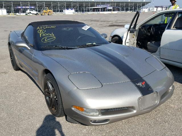 1G1YY32G725110212 - 2002 CHEVROLET CORVETTE SILVER photo 1