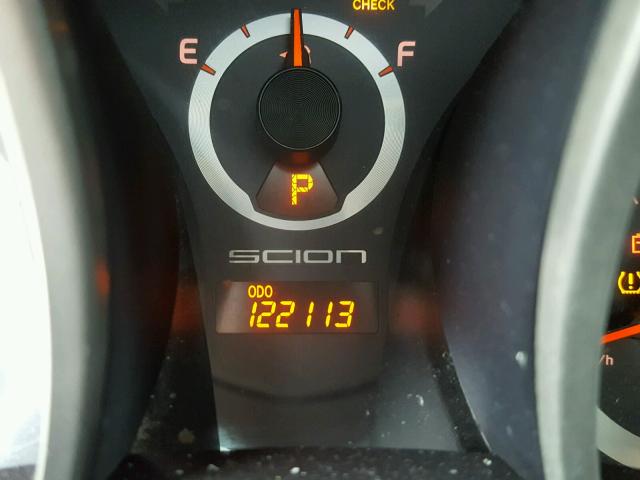 JTKJF5C75B3017752 - 2011 TOYOTA SCION TC ვერცხლისფერი ფოტო 8