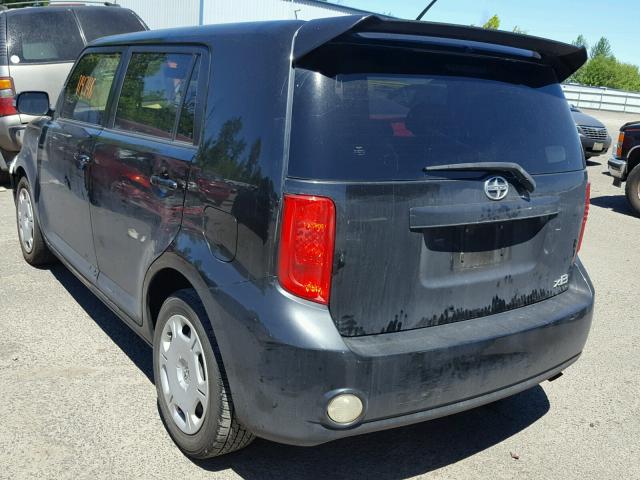 JTLKE50E481007255 - 2008 TOYOTA SCION XB Қара фото 3