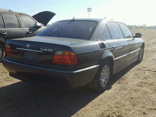 WBAGH8340YDP06343 - 2000 BMW 740 BLACK photo 4