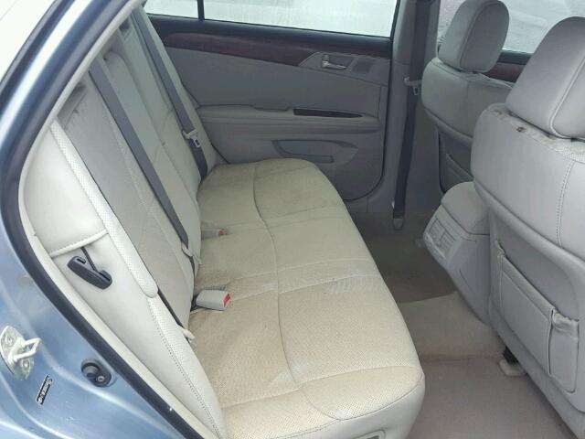 4T1BK3DBXCU460775 - 2012 TOYOTA AVALON BAS BLUE photo 6