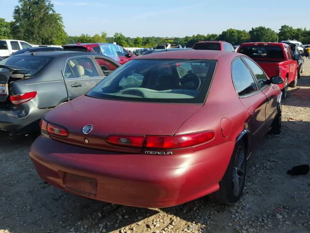 1MEFM50U6WA629410 - 1998 MERCURY SABLE GS MAROON photo 4