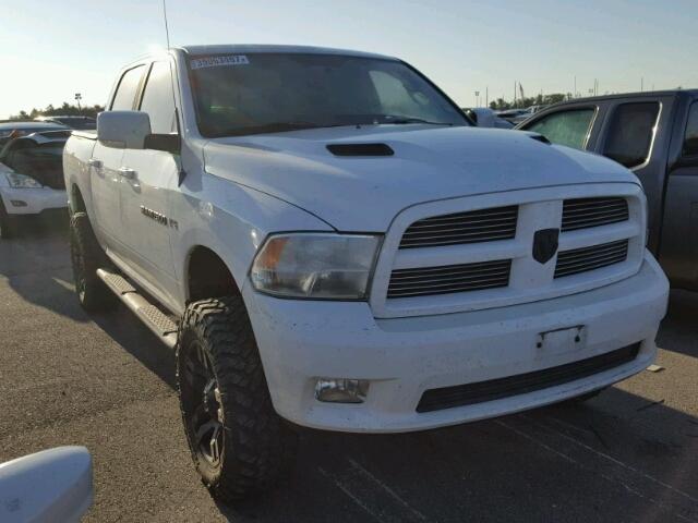 1C6RD7MT6CS343484 - 2012 DODGE RAM 1500 S WHITE photo 1