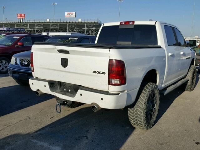 1C6RD7MT6CS343484 - 2012 DODGE RAM 1500 S WHITE photo 4