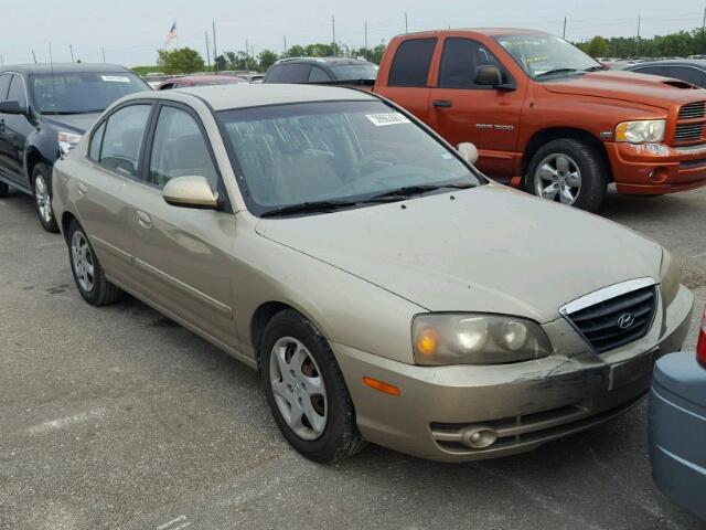 KMHDN46D96U212221 - 2006 HYUNDAI ELANTRA GL GOLD photo 1